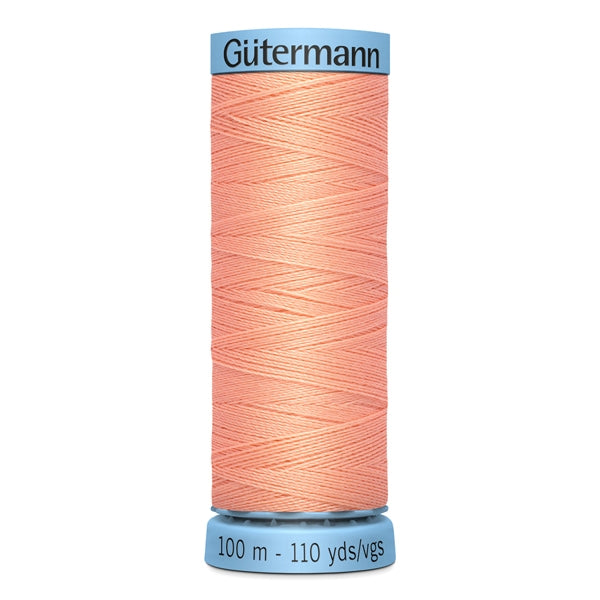 Gutermann Silk Thread, Pink 586 - 100m