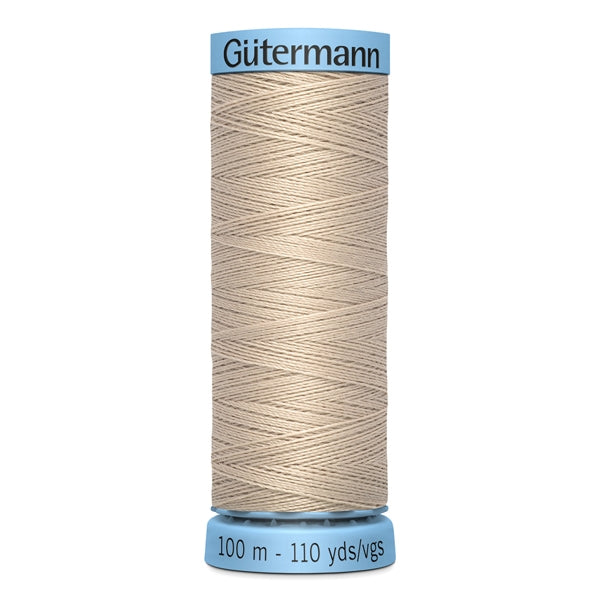 Gutermann Silk Thread, Brown 722 - 100m