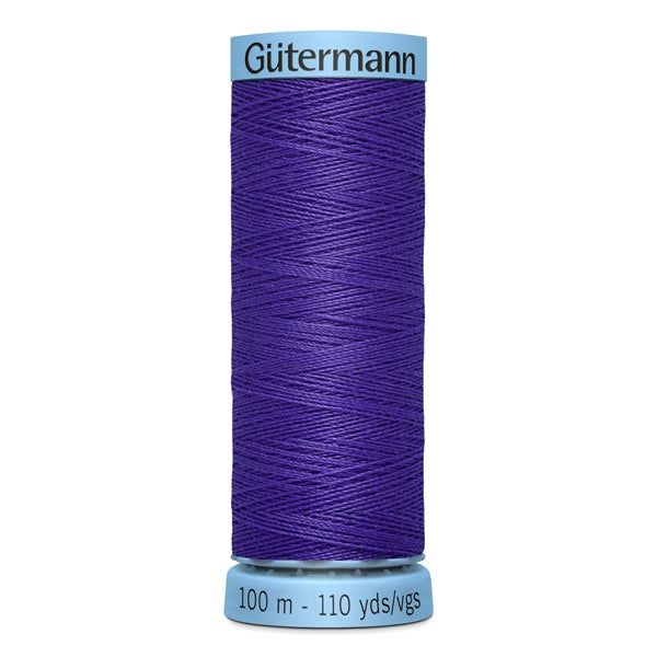 Gutermann Silk Thread, Purple 810 - 100m