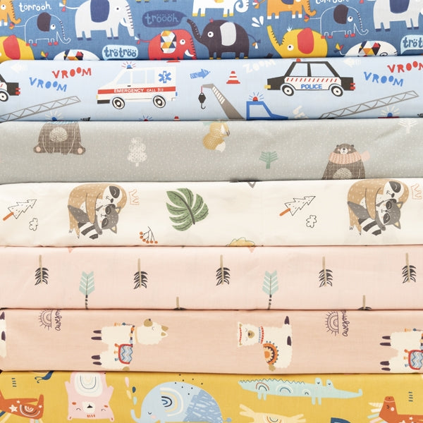 Sweety Twills Fabric, Pink Alpaca- Width 160cm