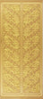 Arbee Foil Stickers Floral, Gold