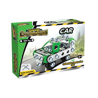 Construct It Mini Constructables, Car- 104pc