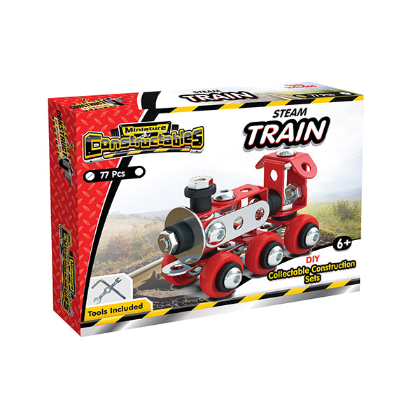 Construct It Mini Constructables, Steam Train- 77pc