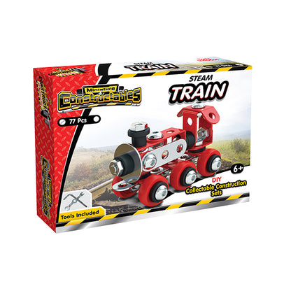 Construct It Mini Constructables, Steam Train- 77pc