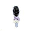 Cushion Hair Brush & Scrunchie Set, Purple