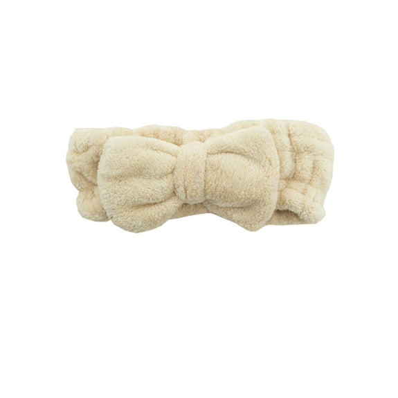 Spa Head Band, Cream- 20cmx8.5cm