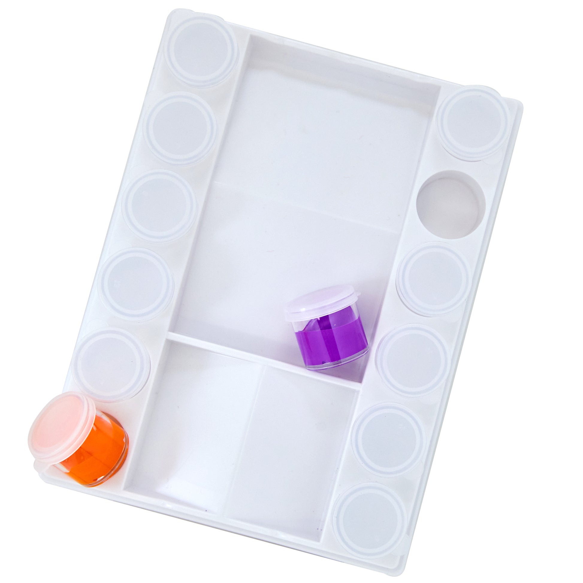 Makr Art Palette With Paint Storage Cups