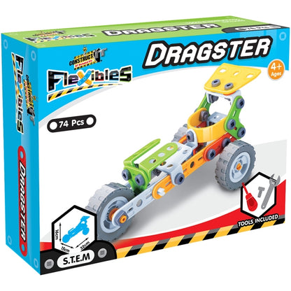 Construct It Flexibles, Dragster- 74pc