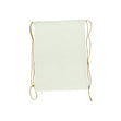 Backpack Plain Bag, Cream- 42x30cm