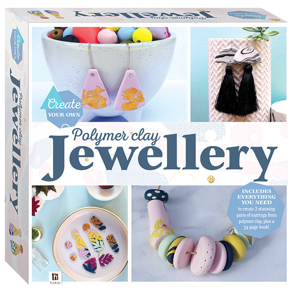 Create Your Own Polymer Clay Jewellery Box Set