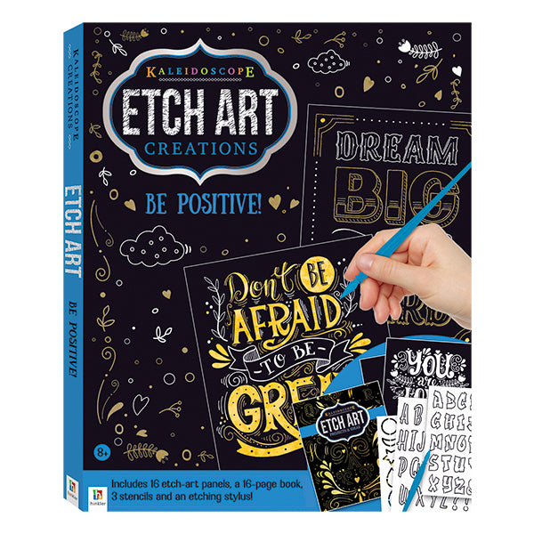 Etch Art Creations Kit: Be Positive! 2020 Edition