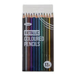Jasart Studio Pencil, Metallic- Set of 12