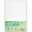 Makr Smooth Heavyweight Cardstock, White- A4