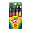 Crayola Mini Twistables Crayons- 24pk