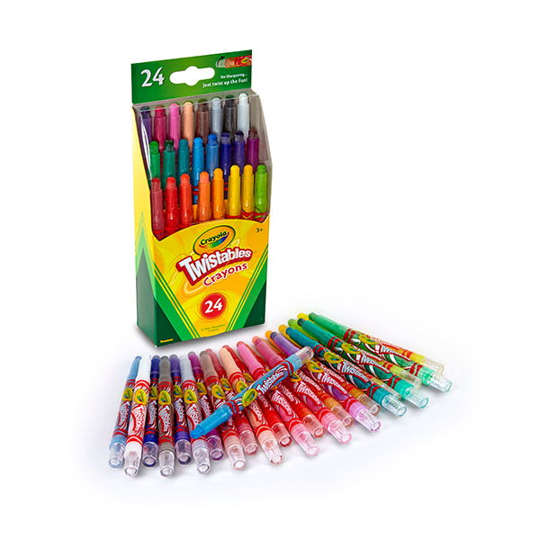 Crayola Mini Twistables Crayons- 24pk