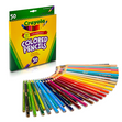Crayola Full-Size Coloured Pencils- 50pk