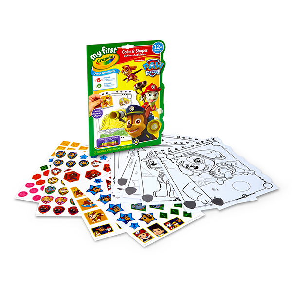 Crayola My First Color & Activity Book, Paw Patrol