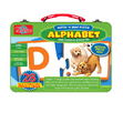 Bendon T.S. Shure Match N' Snap Puzzles in Lunchbox Tin, Alphabet