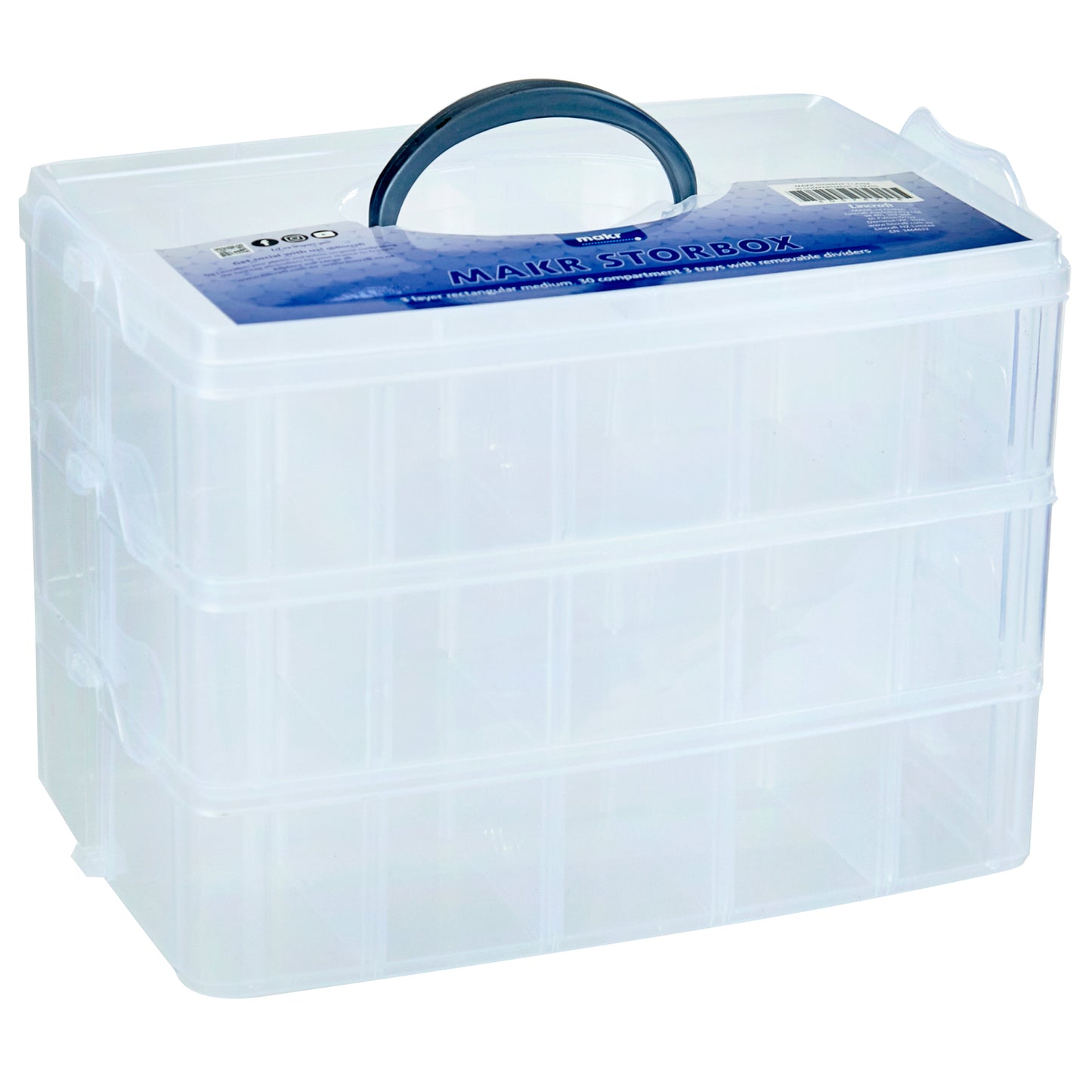 Makr Storbox, Medium- 3 Trays