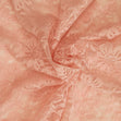 Lace Fabric, Floral Pink- 65cm