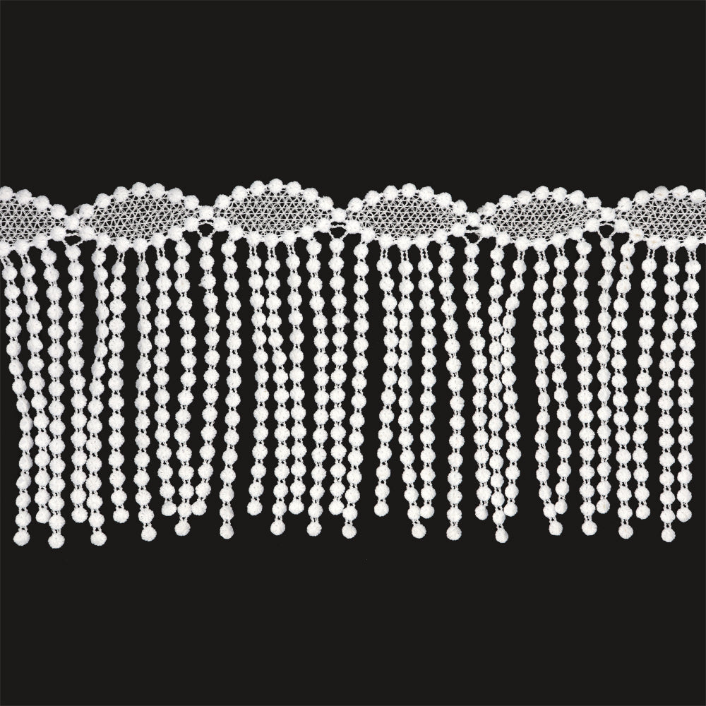 Sullivans Lace Guipure, White- 130mm