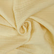 Double Cheesecloth Fabric, Cream- Width 140cm