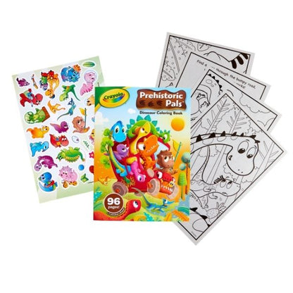 Crayola Prehistoric Pals Coloring Book, 96pg