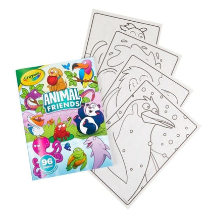 Crayola Animal Friends Coloring Book, 96pg