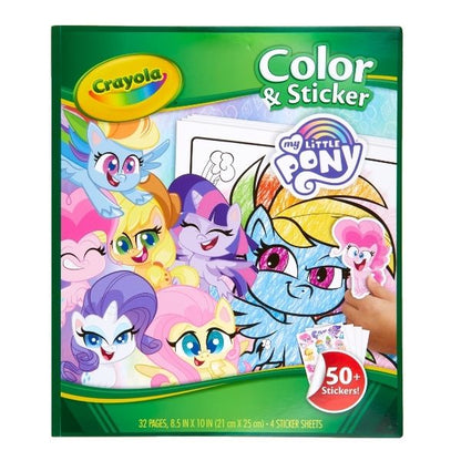 Crayola Color & Sticker Book, My Little Pony