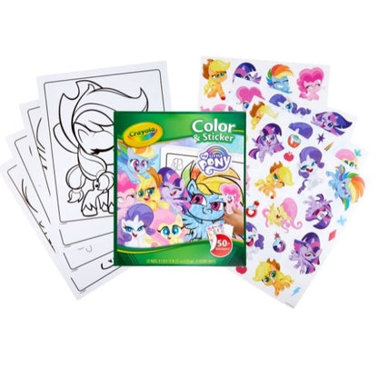 Crayola Color & Sticker Book, My Little Pony