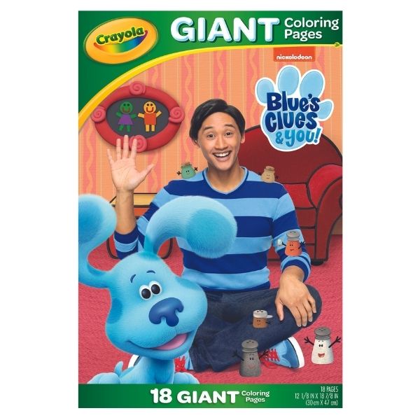 Giant Coloring Pages - Nickelodeon Blues Clues (FLDP)