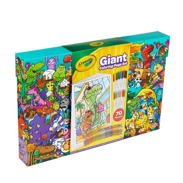 Giant Coloring Page Art Set