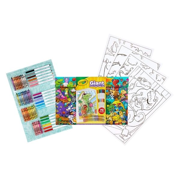 Giant Coloring Page Art Set