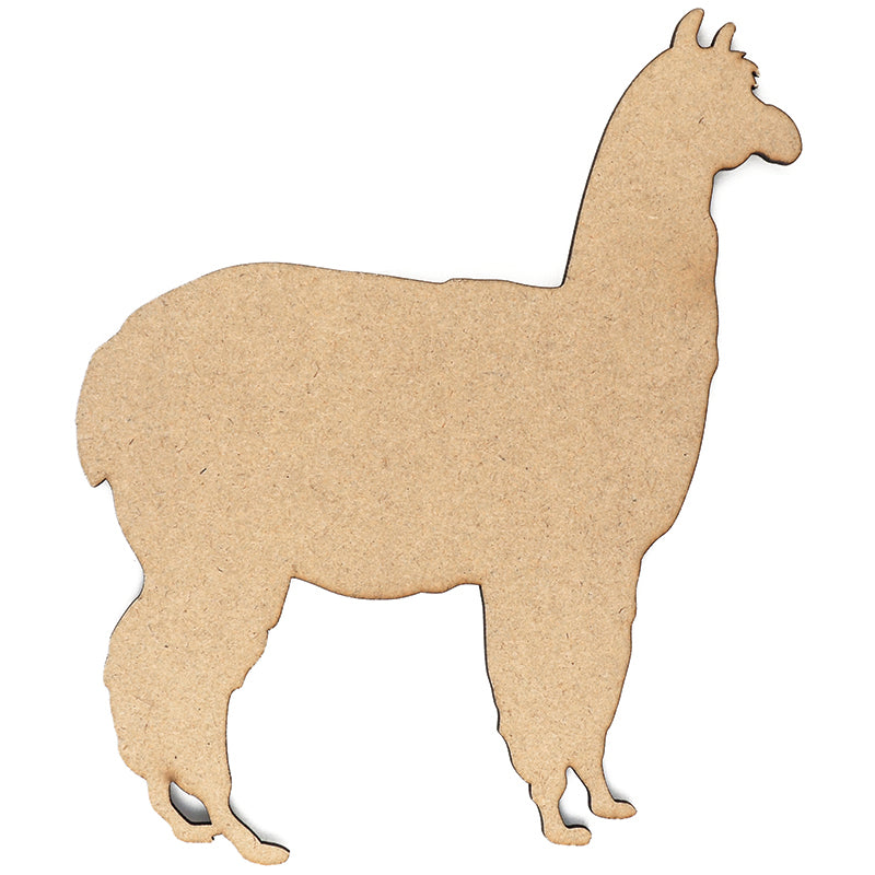 Arbee Wood Llama, Natural- 16cm