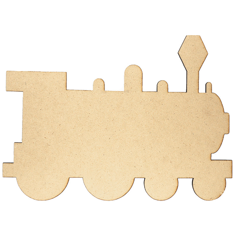 Arbee Wood Train, Natural- 15x21cm 