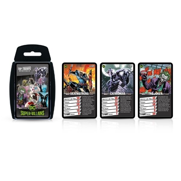 DC Super Villains Top Trumps