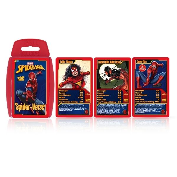 Spider Man: Spiderverse Top Trumps