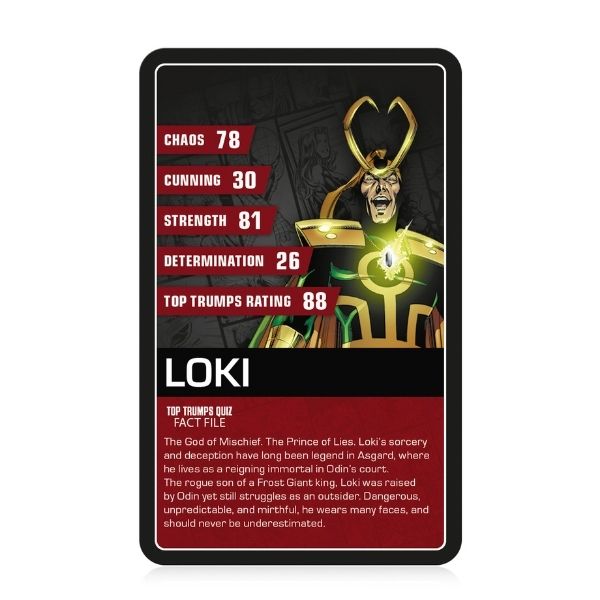 Top Trumps, Marvel Super Villains 