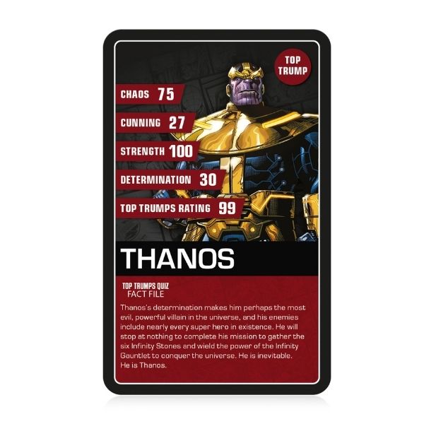 Top Trumps, Marvel Super Villains 