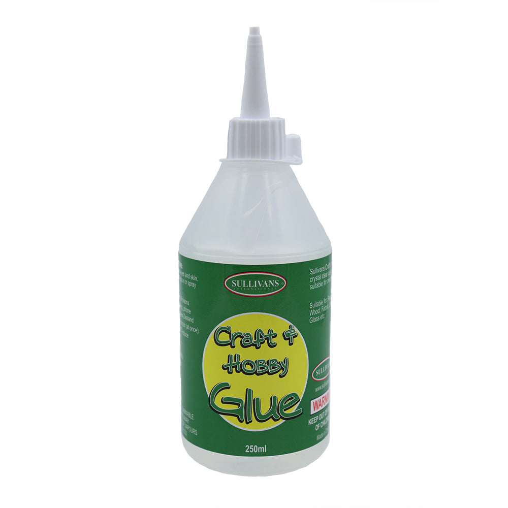 Sullivans Clear Craft & Hobby Glue, 250ml