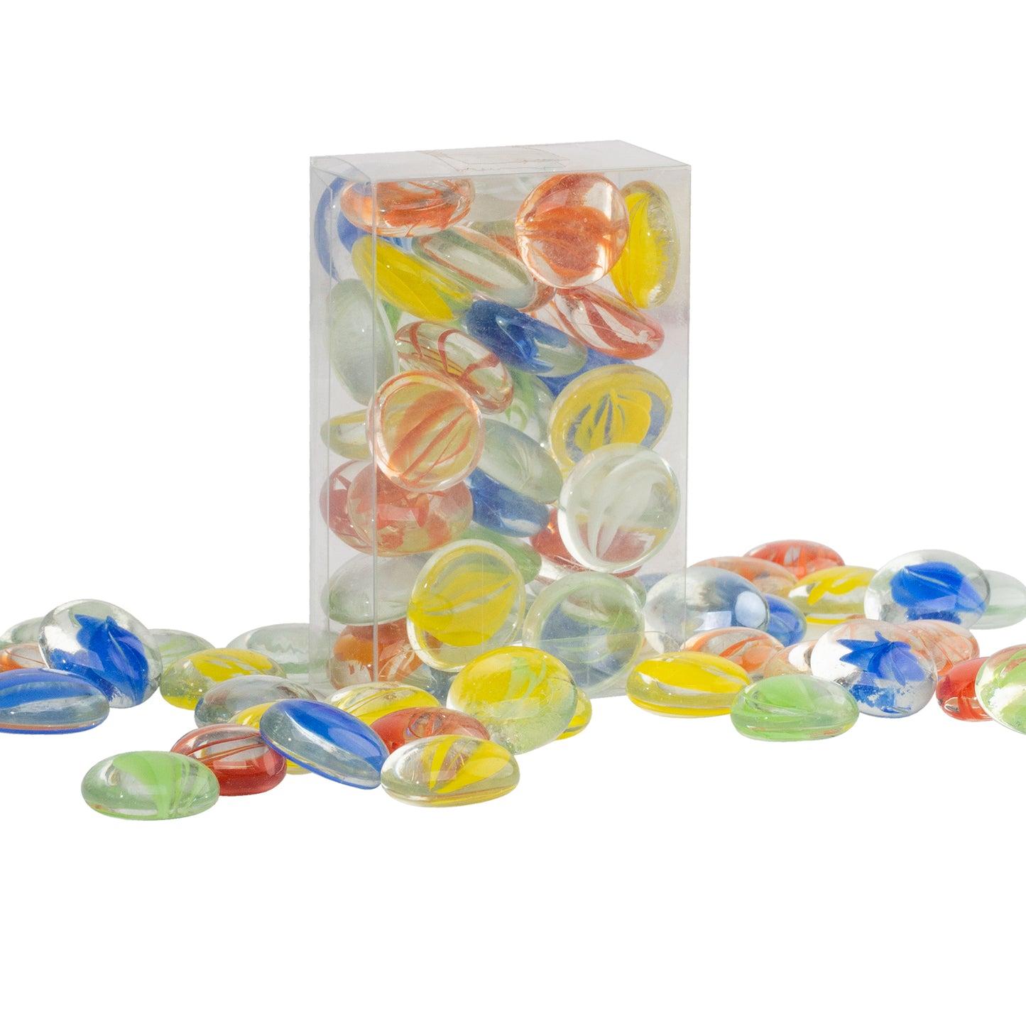 Mandala Art Mosaic Squashed Marbles, Multi- 170g