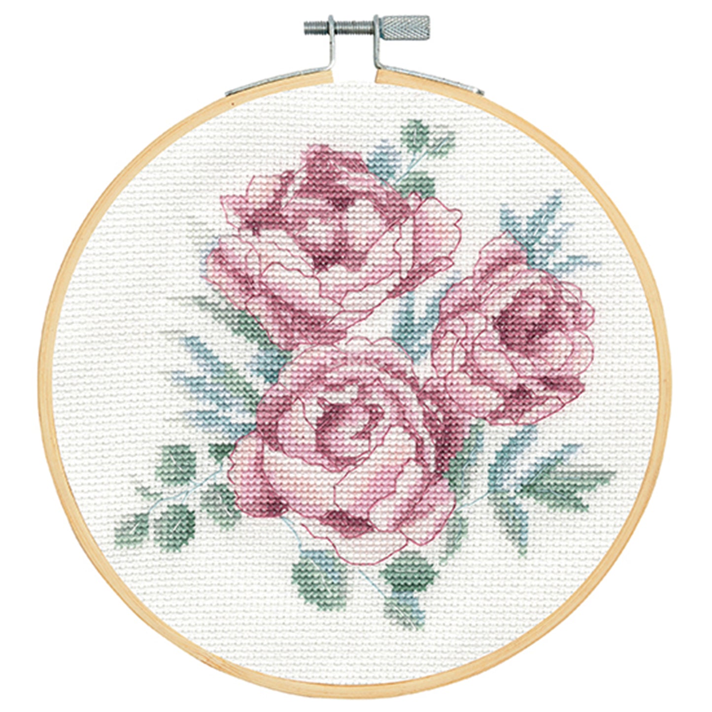 DMC Cross Stitch Kit - Peonies