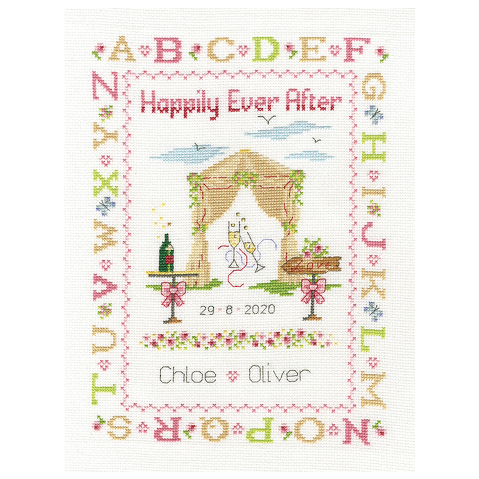 DMC Cross Stitch Kit Happily Ever After Lincraft