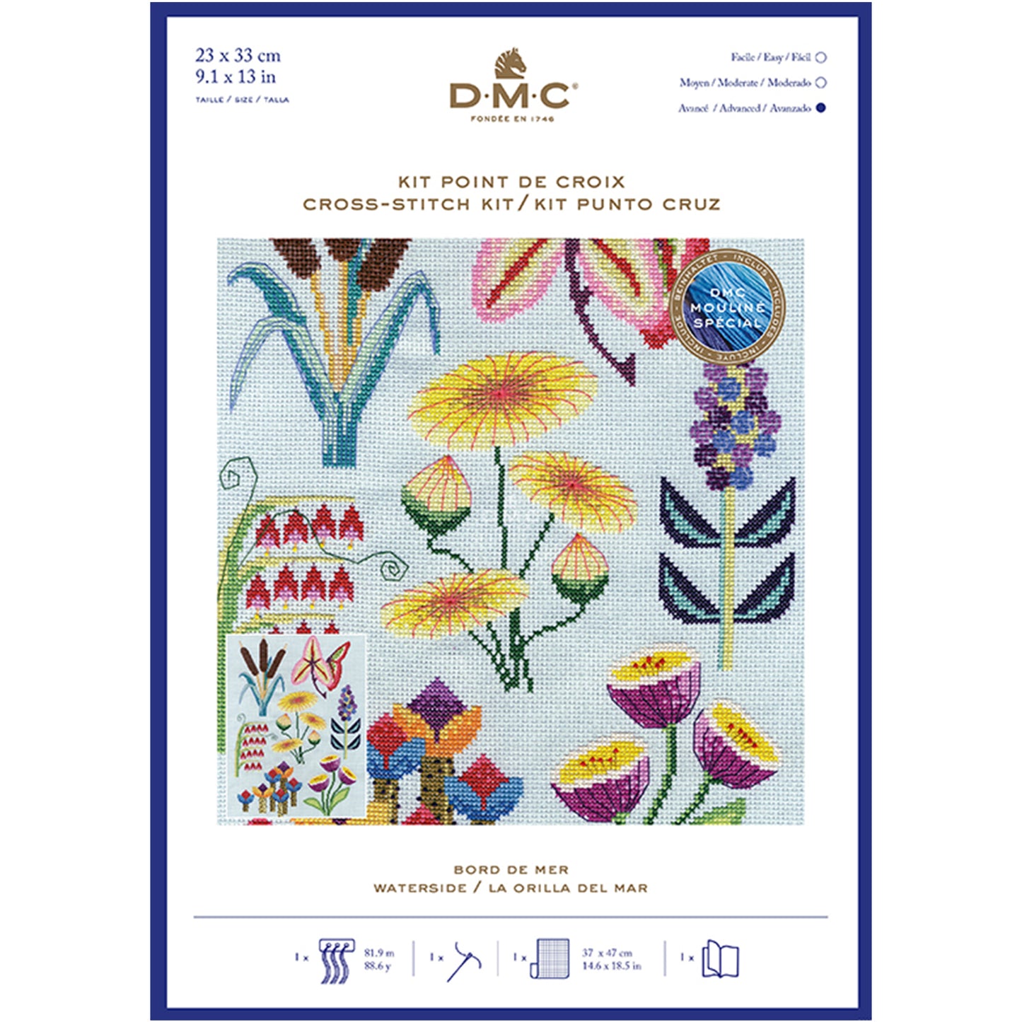 DMC Cross Stitch Kit - Waterside