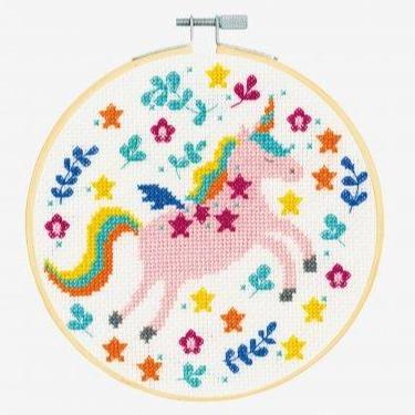 DMC Cross Stitch Kit - Unicorn