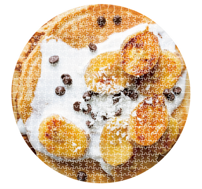 SuperSized Puzzles Pancake, Banana- 300pc