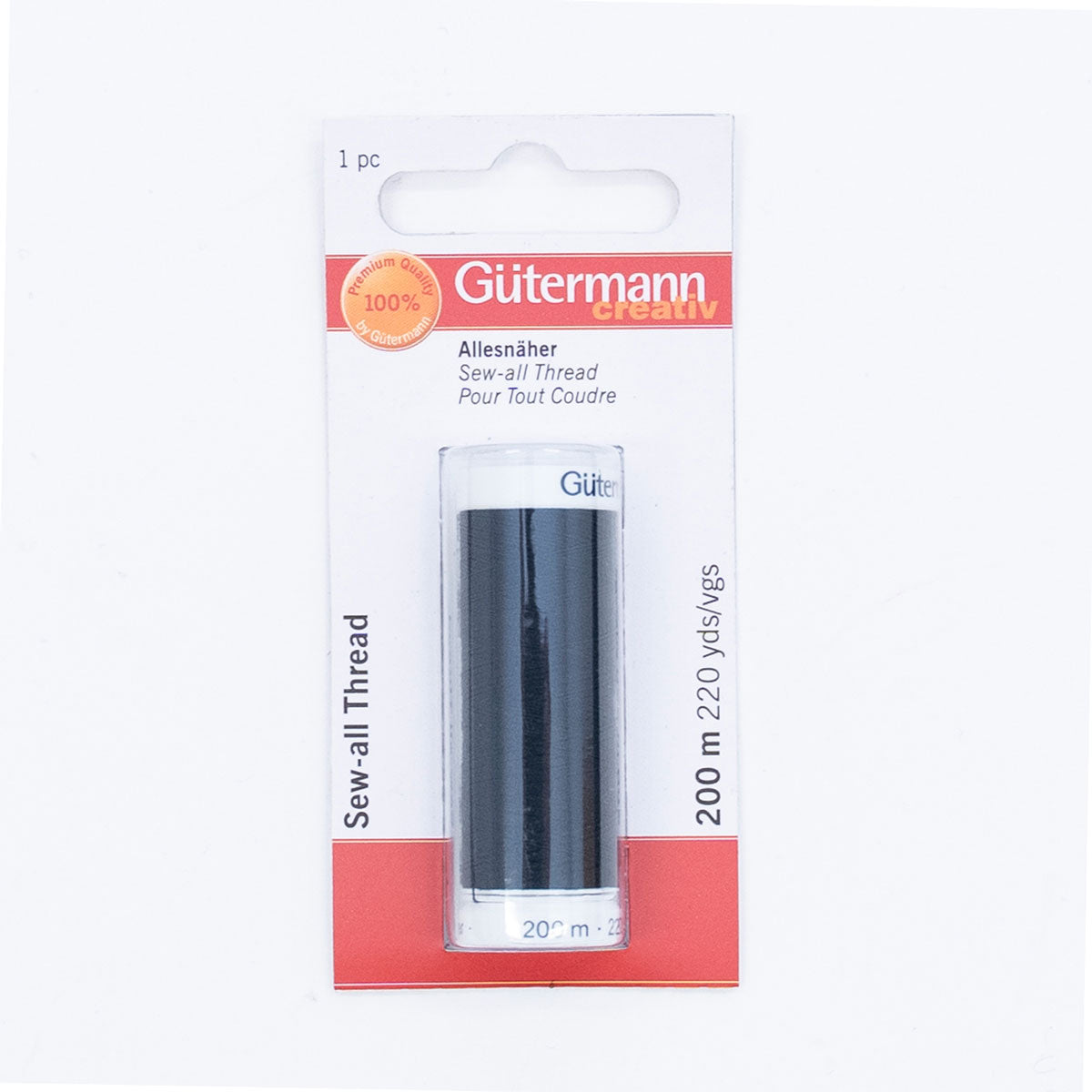 Gutermann Thread Sew-All, colour 000 - 200m