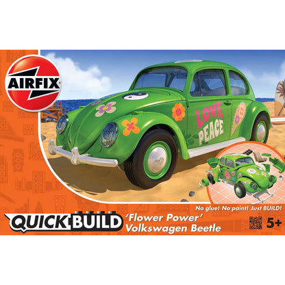 Airfix Quickbuild, Vw Beetle Flower-Power