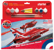Airfix Medium Starter Set, Raf Red Arrows Hawk