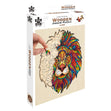 Puzzle Master Wood Jigsaw Puzzle, Lion- 140pcs